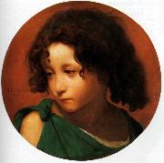 Jean Leon Gerome Portrait of a Young Boy oil painting on canvas